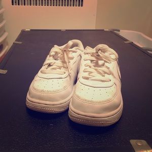 NIKE Air Force 1 white size 10C